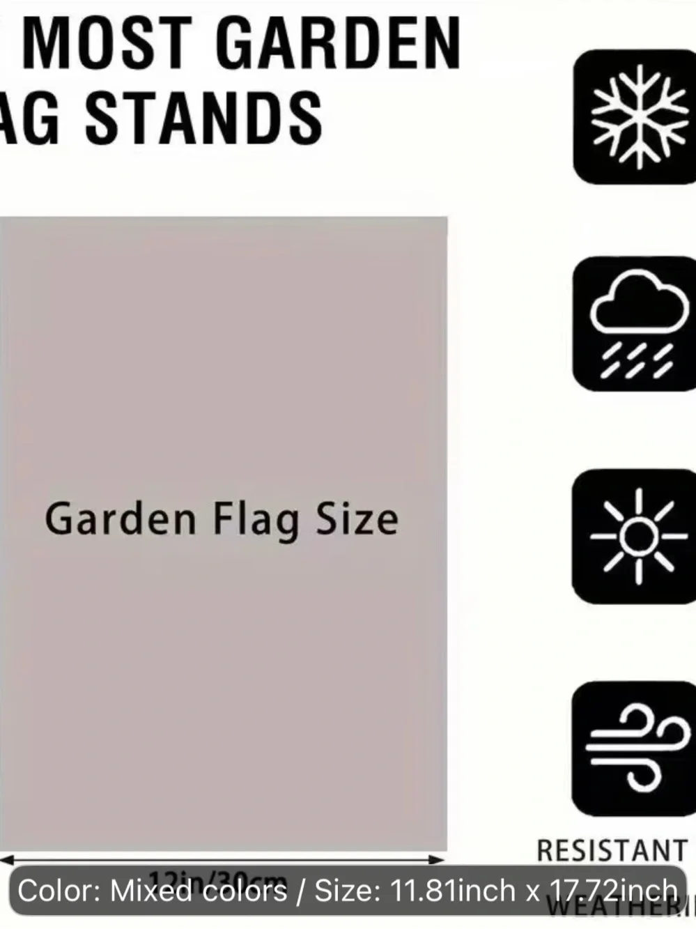 Welcome-ish Sunflower Cow Garden Flag - White and Yellow Home Wall Decor